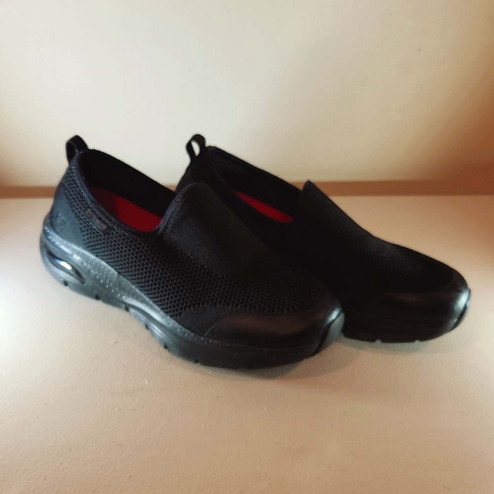 Sketches Women's Work Footwear Size 8 black